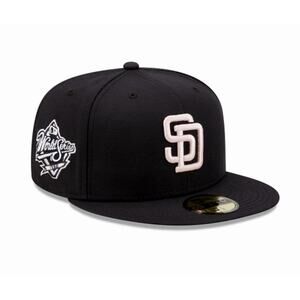 New Era San Diego Padres MLB World Series 59FIFTY Fitted Hat Size 7 1/4